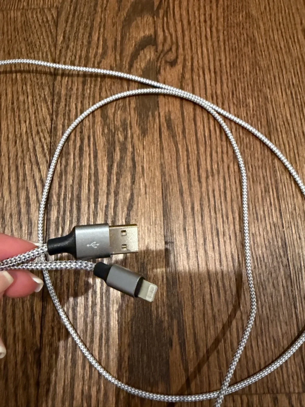 iPhone Nylon Braided Cord USB Charger